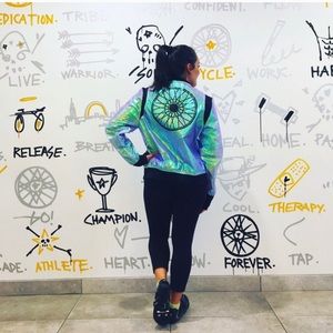 SoulCycle Iridescent Jacket